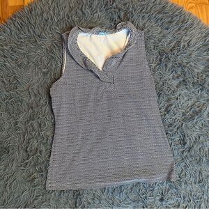 J. McLaughlin Durham Sleeveless Top Catalina Cloth Size M